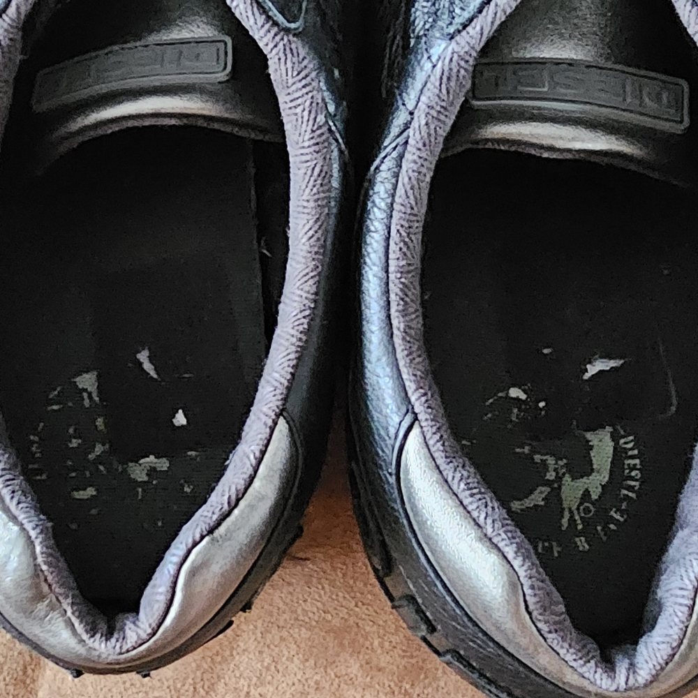 Diesel take men's casual leather sneaker - Picture 6 of 8